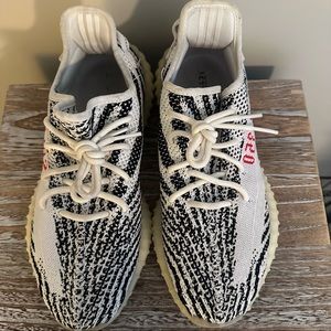 Adidas Yeezy Boost 350 V2 Low Zebra CP9654 men’s 9.5
